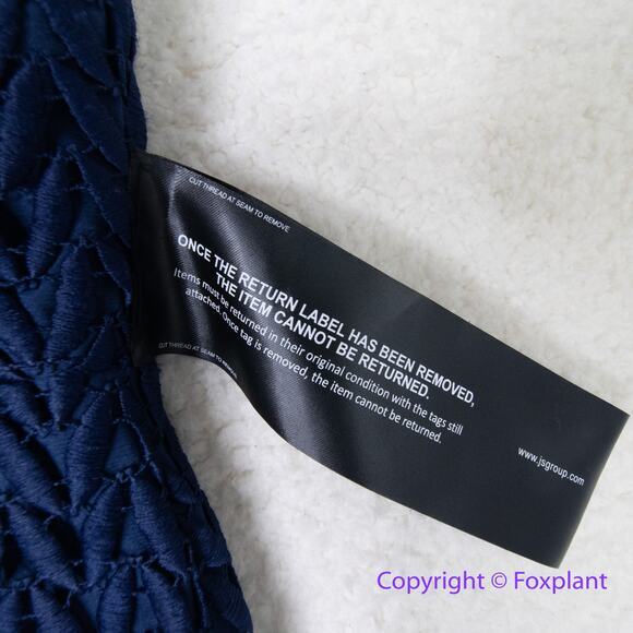 New! Kay Unger‎ Tatum Dress in midnight navy blue, size 10 - Picture 12 of 16